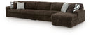 Midnight-Madness Sectional with Chaise - Furniture Queen (GA)*