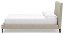 Cielden Upholstered Bed with Roll Slats - Furniture Queen (GA)*