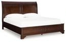 Trellington Sleigh Storage Bed - Furniture Queen (GA)*