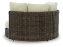 Kimora Outdoor Swivel Lounge Chair with Cushion - Furniture Queen (GA)*