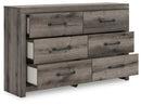 Graystorm Dresser and Mirror - Furniture Queen (GA)*