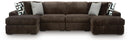 Midnight-Madness Sectional with Chaise - Furniture Queen (GA)*