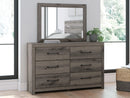 Graystorm Dresser and Mirror - Furniture Queen (GA)*