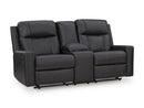 Mackmenville Reclining Loveseat with Console - Furniture Queen (GA)*