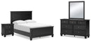 Lanolee Bedroom Set - Furniture Queen (GA)*
