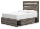 Graystorm Bed with Storage - Furniture Queen (GA)*