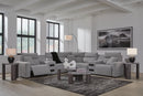 Modmax Power Reclining Sectional with Chaise - Furniture Queen (GA)*