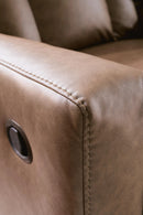 Mackmenville Reclining Loveseat with Console - Furniture Queen (GA)*