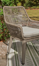 Beach Front Arm Chair with Cushion (Set of 2) - Furniture Queen (GA)*