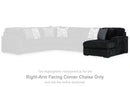 Midnight-Madness Super Chaise - Furniture Queen (GA)*
