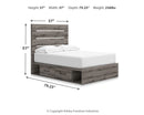 Graystorm Bed with Storage - Furniture Queen (GA)*