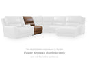 DeepWakes Power Reclining Sectional with Chaise - Furniture Queen (GA)*