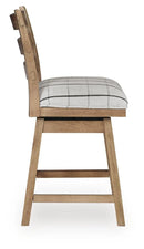 Ridgester Barstool - Furniture Queen (GA)*