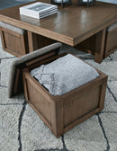 Boardernest Coffee Table with 4 Stools - Furniture Queen (GA)*