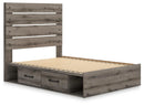 Graystorm Bed with Storage - Furniture Queen (GA)*
