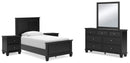 Lanolee Bedroom Set - Furniture Queen (GA)*