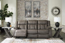 First Base Reclining Sofa - Furniture Queen (GA)*