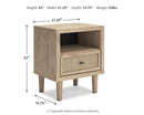Cielden Nightstand - Furniture Queen (GA)*