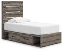 Graystorm Bed with Storage - Furniture Queen (GA)*