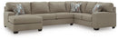Newellen Sectional with Chaise - Furniture Queen (GA)*