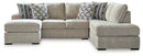 Calnita Sectional with Chaise - Furniture Queen (GA)*