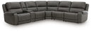 5Z - Pittson Power Reclining Sectional - Furniture Queen (GA)*