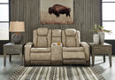 Next-Gen DuraPella Power Reclining Loveseat with Console - Furniture Queen (GA)*