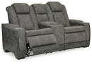 Next-Gen DuraPella Power Reclining Loveseat with Console - Furniture Queen (GA)*