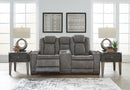 Next-Gen DuraPella Power Reclining Loveseat with Console - Furniture Queen (GA)*