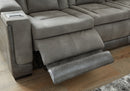 Next-Gen DuraPella Power Reclining Loveseat with Console - Furniture Queen (GA)*