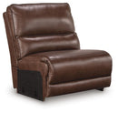 DeepWakes Power Reclining Sectional with Chaise - Furniture Queen (GA)*