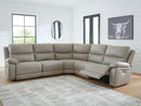 Narwhal Place Power Reclining Sectional - Furniture Queen (GA)*