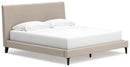 Cielden Upholstered Bed with Roll Slats - Furniture Queen (GA)*