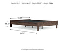 Calverson Bed - Furniture Queen (GA)*