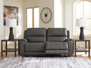 5Z - Pittson Power Reclining Sectional Loveseat - Furniture Queen (GA)*