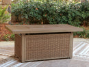 Laguna Heights Outdoor Fire Pit Table - Furniture Queen (GA)*