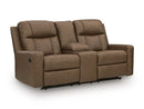 Mackmenville Reclining Loveseat with Console - Furniture Queen (GA)*