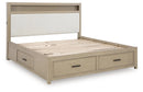 Calmoro Bed - Furniture Queen (GA)*
