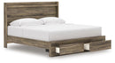 Elbrim Panel Storage Bed - Furniture Queen (GA)*