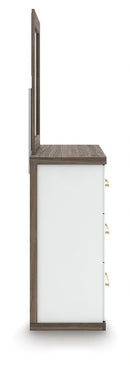 Kendanport Dresser and Mirror - Furniture Queen (GA)*