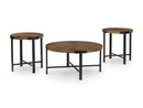 Crosstrail Table (Set of 3) - Furniture Queen (GA)*