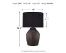 Naareman Lamp Set - Furniture Queen (GA)*