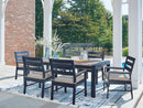 East Beach Outdoor Dining Set - Furniture Queen (GA)*