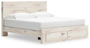 Lawroy Panel Storage Bed - Furniture Queen (GA)*