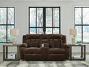 Observation Power Reclining Loveseat with Console - Furniture Queen (GA)*