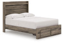 Elbrim Panel Storage Bed - Furniture Queen (GA)*