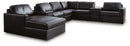 Modmax II Sectional with Chaise and Audio Consoles - Furniture Queen (GA)*