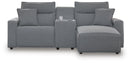 Modmax Power Reclining Sectional with Chaise - Furniture Queen (GA)*