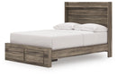 Elbrim Panel Storage Bed - Furniture Queen (GA)*