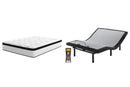 Chime 12 Inch California King Hybrid Mattress Package - Furniture Queen (GA)*